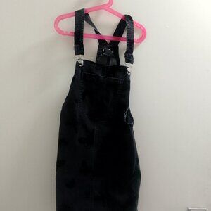 "Art Class", Little Girls, Butterfly Overalls Dress